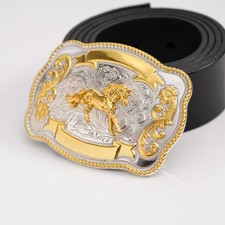 40mm Gold Runing Horse Flower