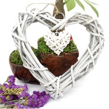 Heart Hanging Crafts Wicker