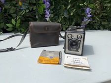 Vintage 1920-30’s Kodak Brownie  SIX - 20 Model C Box Camera & BAG