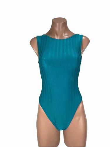 Vtg 80s marika aqua - sz, s