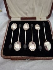 Silver Coffee Beans Spoons