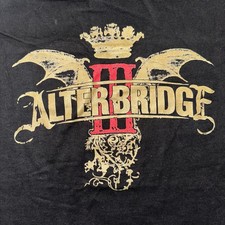 Alter Bridge Black Band T-Shirt (XL) ABIII UK Tour 2011 US Hard Rock Official