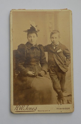 Cdv victorian lady and - cdv, of