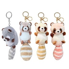 Plush Big Tailed Raccoon