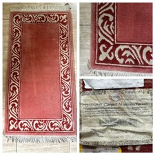 Oriental Carpet Manufacturers Nepal Kangri Rug Red/Pink 71cm x 137cm Lovely