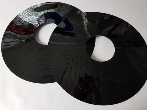 Black blank wheelchair spoke - black,