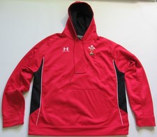 WALES RUGBY UNION hoodie jacket top UNDER ARMOUR CYMRU The Dragons adult SIZE XL