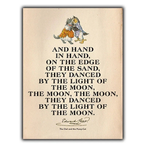 The owl and - and,