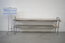 Table Gantry Heated pass Through 1.9m, 2 x 240v Heated Lamp Holders  FREE P+P