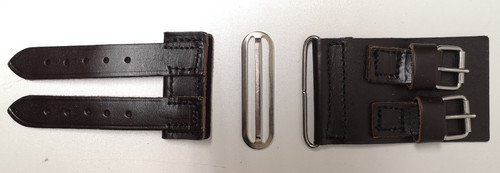 Dark brown leather replacement - brown,