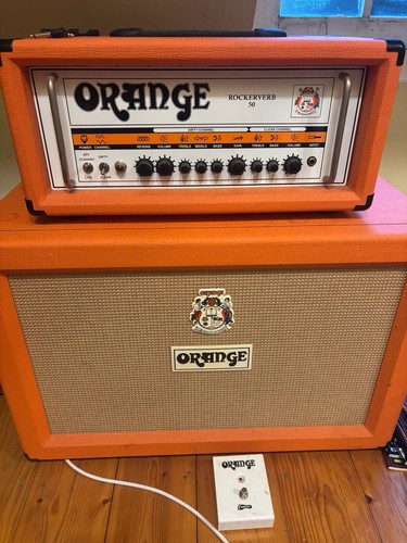 Orange rockerverb head - head, mkl