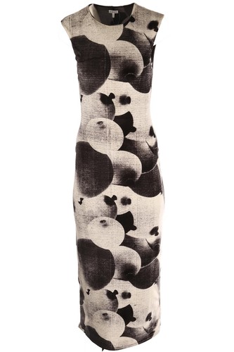 Loewe grey velvet maxi - grey, dress