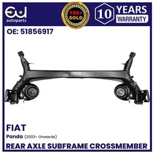 REAR AXLE SUBFRAME UPGRADED HEAVY DUTY FOR FIAT PANDA 03- THICKER METAL