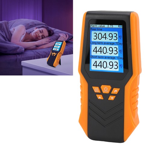 Handheld radon detector real - radon,