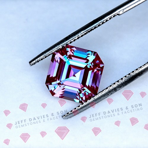 Lab created 74ct alexandrite - 5.74ct,