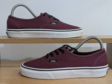 Vans Authentic Shoes port royal black Bordeaux UK Size 5 EU 38