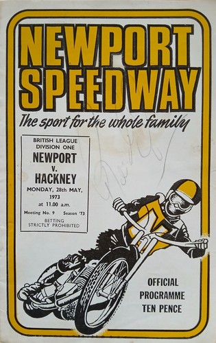 Autographed newport hackney - newport,