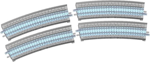 Tomix gauge rail - pc,
