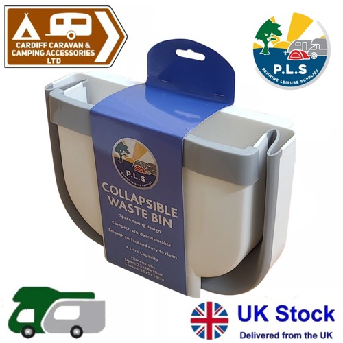 Collapsible waste rubbish bin - collapsible,