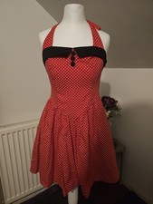 Hell Bunny Alternative Mini 50s Style Dress XS