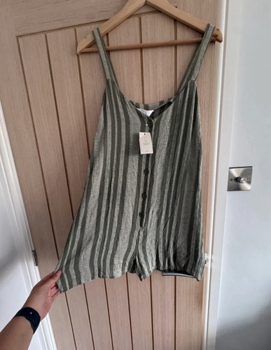 Primark green cream stripe - primark,