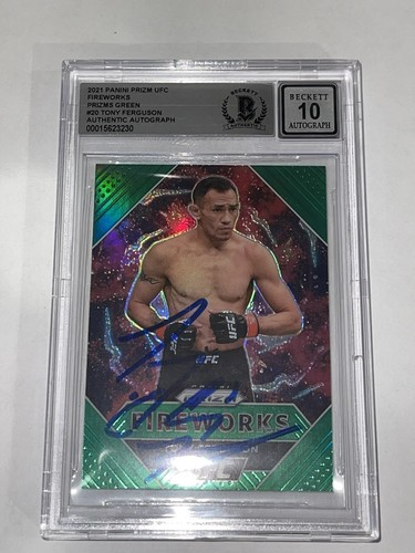 Tony ferguson signed ufc prizm - tony,