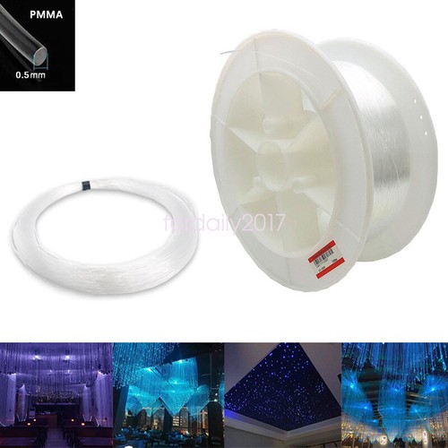5mm 100m pmma end - pmma, glow