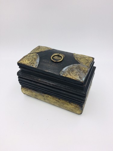 Antique small box wood - wood, with