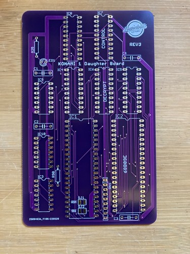 Konami custom pcb blank - custom,