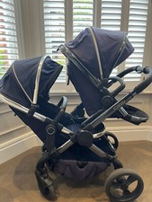 Icandy Peach 5 Indigo Double Pram