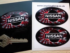 NISSAN 'Fade to Black' oval
