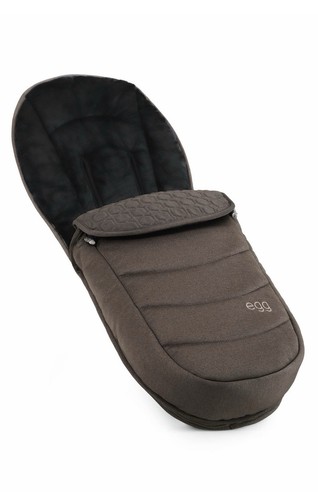 Egg footmuff chocolate - egg,
