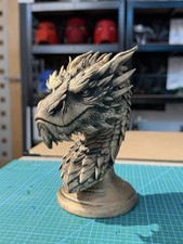 3D Printed Smaug Bust - The