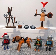 Playmobil 3668 - 100% Complete Medieval Castle Knights Jousting Tournament, VGC 