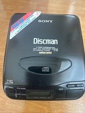 Sony Discman D-33 Black Dual