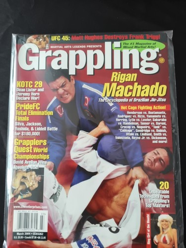 Grappling magazine march - grappling,