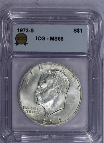 1973 ike dollar - 1973-s, $1