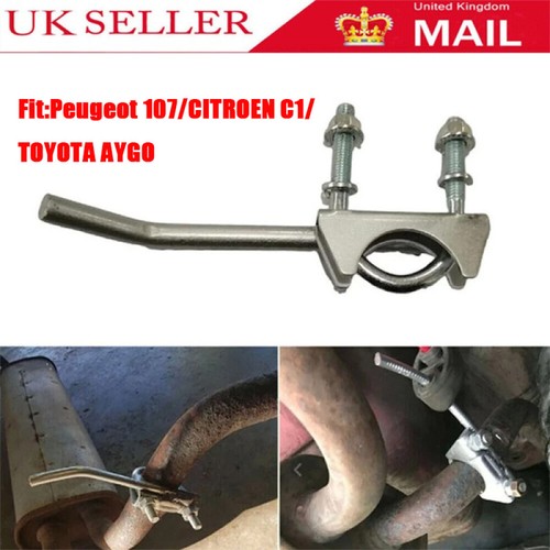 Rear silencer exhaust clamp - rear,