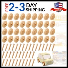 36 Pack for Crafts Mini Wooden