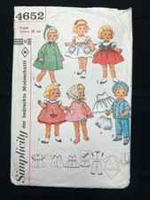 Rare Simplicity 4652 Pattern