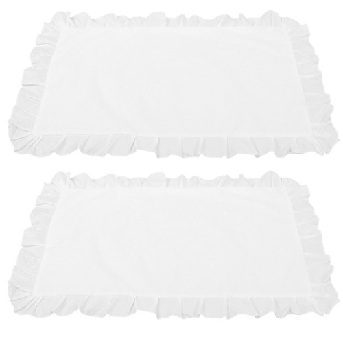 Pair white cotton pillowcases - pair,
