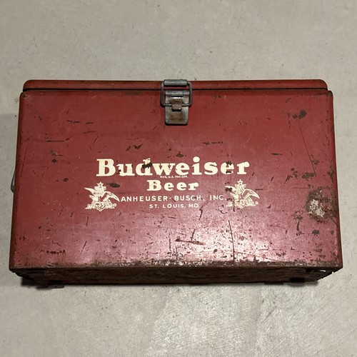 Vintage budweiser beer - vintage, metal