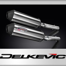 Aprilia RSV1000R Factory 2004-10 343mm X-Oval Stainless Exhaust Silencer Can Kit