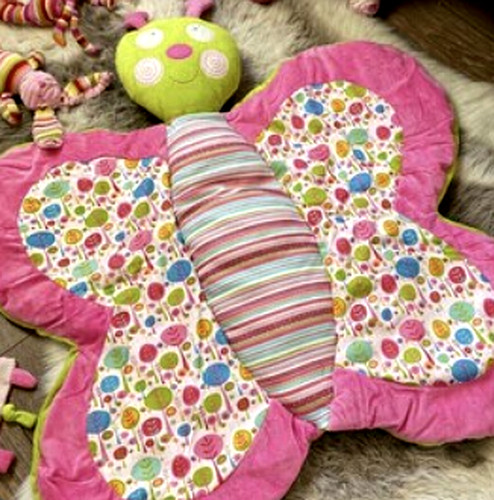 Butterfly baby play mat - mat, –