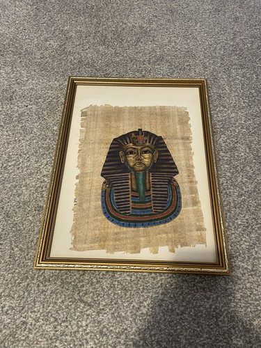 Framed tutankhamun pharaoh - framed,