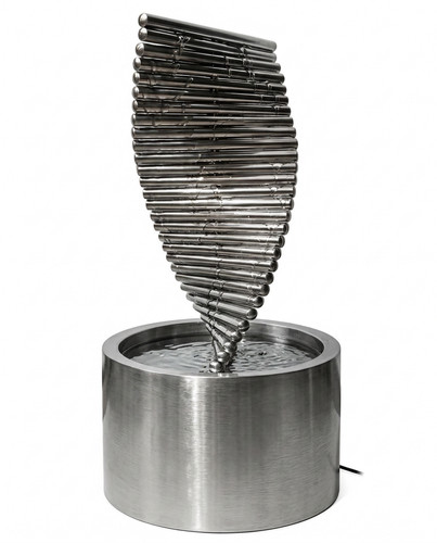 Stainless steel twist water - steel,