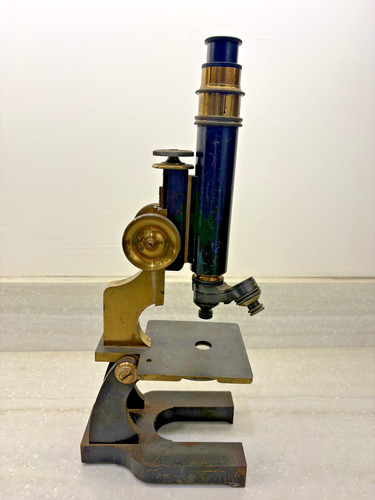 Vintage victorian microscope - victorian,