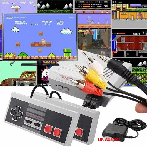 Retro game console classic