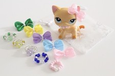 10pcs LPS Littlest Pet Shop Accessories (Cat Figure Not Included)
