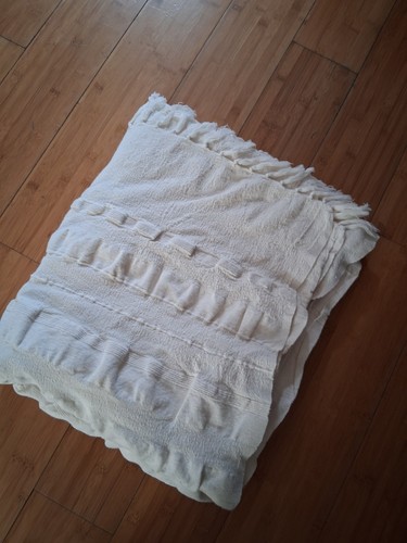 Ikea cream throw blanket - throw, size